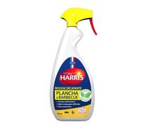 HARRIS - Nettoyant plancha et Barbecue - Mousse décapante - Idéal nettoyages difficiles - Soin protecteur - Apte contact alimentaire - Origine naturelle - Ecocert - Fabrication Française - 750ml