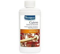 STARWAX - Nettoyant Spécial cuivre, Bronze et laiton - nettoie, détache et fait briller - effet longue durée -retarde l'effet de l'oxydation -sans ammoniaque - parfum agréable - Fabrication française
