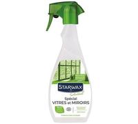 Nettoyant spécial vitres et miroirs - STARWAX SOLUVERT - Ecocert - Spray - 500ml - Parfum menthe fraîche