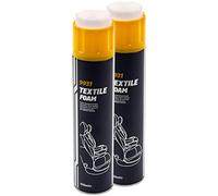 Nettoyant textile en mousse textile MANNOL 2 x 650 ml