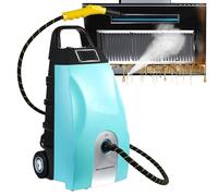 Nettoyant Vapeur, Nettoyeur Haute Pression, Système de Chauffage Rapide 3000W, Réservoir de 3,5L avec 9 Accessoires, Idéal pour Désinfection Maison, Salle de Bain et Automobile