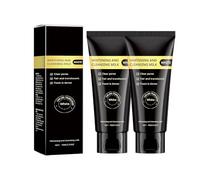 Nettoyant Visage à la Niacinamide - Formule Douce à Base de Plantes pour Peau Douce Hydratée, Usage Quotidien, Équilibre Naturel Sensation Rafraîchie(Black2pcs)