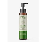 Nettoyant visage arbre à thé 100 ml fabriqué avec de l'extrait de margousier et de l'huile d'arbre à thé | Nettoyant visage hydratant pour homme et femme, nettoyant doux pour le visage quotidien pour