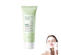 Nettoyant Visage Doux À L'acide Salicylique Pour Lutter Contre L'acné Et Les Boutons, Formule Purifiante En Profondeur Des Pores Obstrués, Réduit Les Imperfections, Adapté Aux Peaux Sensibles