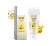 Nettoyant Visage Éclaircissant À La Vitamine C - Hydratant Et Apaisant, Élimine Le Sébum, Laisse Peau Fraîche Non Tiraillée Au Quotidien(1PCS)