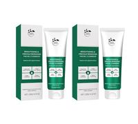 Nettoyant Visage Éclaircissant - Nettoyage En Profondeur, Hydratant, Contrôle Du Sébum Et Prévient L'acné, Laisse La Peau Propre Éclatante, Non Tiraillante(2PCS)