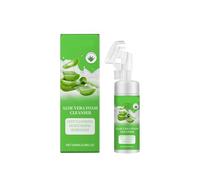 Nettoyant Visage Moussant À L'aloe Vera - Nettoie En Douceur Les Pores, Hydrate (sans Tiraillements), Élimine Impuretés, L'acné Et Points Noirs For Une Peau Nette(1PCS)