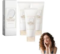Nettoyant visage moussant éclat à l'eau de riz, Mousse nettoyante quotidienne au riz, Nettoyage en profondeur des pores sans dessécher