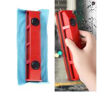 Nettoyant Vitre Magnétique D2 Double Face MLBQ avec Abs & Tissu - Épaisseur 8-20mm - Anti-Chute 23cm