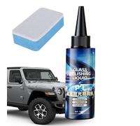 Nettoyant Vitre Voiture Film Gras - Nettoyant Huile Pare-brise 150 ml,Accessoire Nettoyage pour Automoto Carrosserie Camping-car Camion Remorque