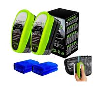 Nettoyant Vitres Auto Optimo Pro, Brosse de Nettoyage Vitres Auto, Dissolvant De Film D'huile Pour Ver, Vision Claire Par Tous les Temps, Compatible Avec Tous Les Véhicules (2)