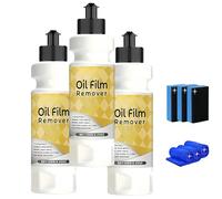 Nettoyant vitres auto, pâte à polir pour vitres, nettoyage des films d'huile pour vitres et pare-brise, nettoyage des taches d'eau et amélioration de la visibilité des vitres de voiture (3Pièce)