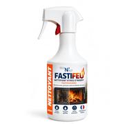 Nettoyant Vitres d’Insert 500 ml - Formule Gélifiée - Élimine Suies, Graisses Cuites et Dépôts Tenaces - Cheminées et Poêles TECH N’FAST FASTIFEU