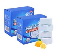 Nettoyant WC 2025 Nouve Tablettes WC Mousse Active Intensif 3 en 1 Action Nettoyage en Profondeur Pack De 12 Anti Calcaire Stop Odeurs Desodorisant WC Efficace (2, 2PCS)