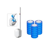 Nettoyant WC facile à jeter avec tête d'éponge, design à libération rapide pour un entretien facile et contrôle des odeurs