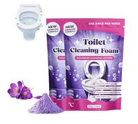 Nettoyant WC Fizzclean, Mousse nettoyante WC sans contact, Détartrant en poudre, Mousse puissante à action rapide, 100 g