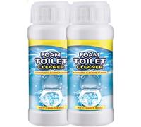 Nettoyant WC moussant, désodorisant et détachant, redonne un aspect neuf aux cuvettes, nettoyant instantané puissant pour salle de bain, accessoires de nettoyage pour toilettes à la turque
