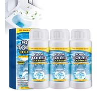 Nettoyant WC, Nouvelle 4 en 1 Produit WC Action Nettoyage en Profondeur, Anti-Calcaire, Stop Odeurs, Deboucheur, Desodorisant Toilette (3)