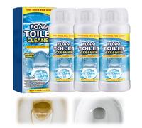 Nettoyant WC, poudre détartrante moussante pour cuvette de WC, nettoyage en profondeur rapide, débouchage efficace, élimine la saleté et les mauvaises odeurs