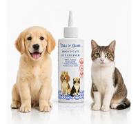 Nettoyant yeux chien naturel, contour des yeux et traces de larmes
