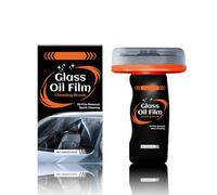 Nettoyants à main en émulsion de verre pour voiture-anti pluie pare brise-Film d'huile pour pare-brise et retrait d'empreintes digitales pour vitres de voiture,miroirs,surfaces en verre,100 g (1)