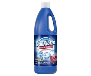 nettoyants d'hygiène DanKlorix originaux, élimine 99,9% des bactéries - 1,5 L