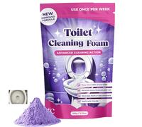 Nettoyants pour Toilettes Moussants Sans Contact,Poudre Moussante Nettoyante Toilettes,Poudre Moussante Sans Contact,pour des Toilette Propres et étincelantes,100G