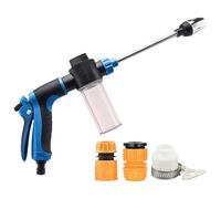 Nettoyer à Haute Pression, laveuse à Pression puissante avec Accessoires de Nettoyage Rotatif multifonctionnels pour Surfaces extérieures, clôtures, Bateaux, patios, terrasses, véhicules, et allé