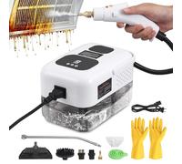 Nettoyer à Vapeur, 2500W Nettoyeur Vapeur Professionnel avec 6 Têtes 1200ML Réservoir d'eau de Grande Capacité, Nettoyage Vapeur pour le Nettoyage, Canapés, Carrelage, Voitures