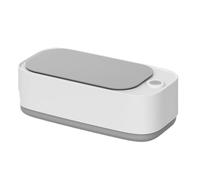 Nettoyer de bijoux à ultrasons - lave-lune automatique, 45 000 Hz Unité de nettoyage | Outil de polissage de bijoux de base non glissée pour anneaux, verres, boucles d'oreilles,