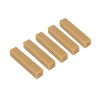 Nettoyer de papier de verre en caoutchouc de bâton de nettoyage abrasif pour le travail du bois de 5 pc