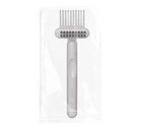 Nettoyer De Peigne 2 En 1, Démêlage Doux, 17x5,5 Cm, Nettoyeur De Brosse À Cheveux Portable, Peigne De Vernis À Brosse, Facile À Nettoyer, Pour La Maison Et Le Salon