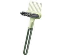 Nettoyer de peignes cheveux, outil nettoyage portable pour démêler, fournitures compactes avec un double objectif, une brosse à peigne cheveu le maquillage, salon, la salle bain, 6.69x2.13x1.18 pouces