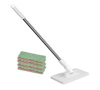 Nettoyer de Plancher Vafeuille - Outil de Nettoyage à poussière Plat Durable | Nettoyant en Tissu à Changement de vadrouille, Clip en Tissu Mop pour Le Bois Dur aux Cheveux pour Animaux