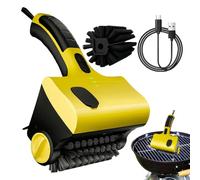 Nettoyer grillades électriques | Brosse Nettoyage électrique pour BBQ Grill | Brosse Nettoyage grillade Barbecue sans Fil 350 TR/Min | Outils Nettoyage pinceaux Rechargeables Accessoires pour Cuisine