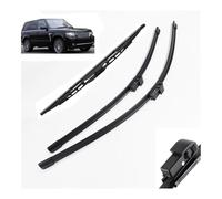 Nettoyer le pare-brise Ensemble de balais d'essuie-glace avant et arrière compatibles avec Land Rover Range L322 Vogue HSE 2002-2012 Kit rechange pour essuie-glace