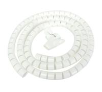 nettoyer les câbles, Spiral Wrap For Cables And Wires Multicolor 8-25mm Inside Diameter 1-2m Length(White,25mm 1meter)