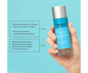 Nettoyer Purifiant Vernis Gommage Dead Cellules Minimiser Pores Rétinoïde Aha /