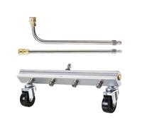 Nettoyeur à haute pression pour châssis de voiture,balai à eau,nettoyeur de châssis de voiture,nettoyeur de châssis de livres,nettoyeur de train de roulement,nettoyeur de - Type road cleaner 2 lance