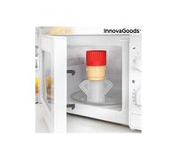 InnovaGoods - Nettoyeur à micro-ondes Fuming Chef - Nettoyage rapide eau & vinaigre, multicolore