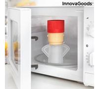 InnovaGoods - Nettoyeur à micro-ondes Fuming Chef - Nettoyage rapide eau & vinaigre, multicolore