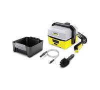 Kärcher OC 3 + Adventure Nettoyeur haute pression Compact Batterie 120 l/h Noir, Jaune