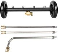 Nettoyeur à pression pour voiture,balai à eau,accessoires de rêve,sous les livres de carrosserie,nettoyeur de châssis,buse de ventilateur,outils automobiles - Type Black