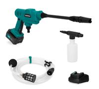 Nettoyeur à pression sans fil 20V - 24 bars | Accessoires, 1 batterie 4.0Ah et chargeur incl.