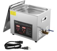 VEVOR Nettoyeur à ultrasons 10 L numérique avec chauffage et minuterie