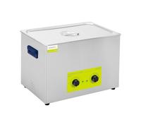 Ulsonix Nettoyeur À Ultrasons Bain Ultrason Bac Sonicateur Cuve Machine Ultrason PROCLEAN 30.0MS (30 litres, Puissance Ultrason 600 W, Chauffe 500 W, 40 kHz, Minuterie 60 min, Inox)