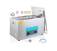 Nettoyeur à Ultrasons 30L Grande Capacite Chauffage Minuterie Pour Prothese