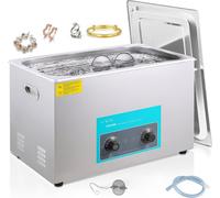 Nettoyeur à ultrasons 30L Machine de nettoyage à ultrasons pour bijoux Lunettes