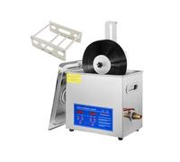 Nettoyeur à Ultrasons 3L Bouton Commande 2 Paniers Pour Prothese Bijoux