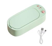Nettoyeur à Ultrasons - 45000Hz Machine de Nettoyeur Bijoux à Ultrason avec 3 Réglages de Temps, Efficace Nettoyeur Ultrason pour Bijoux, Lunettes, Montres, Colliers Dentiers(Vert)
